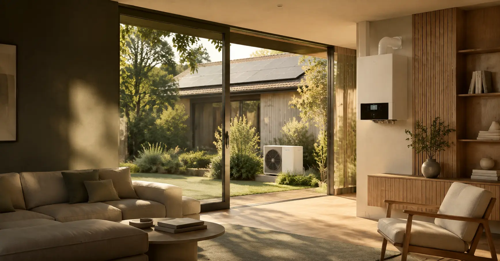 Pompa di calore collegata ai termosifoni di casa